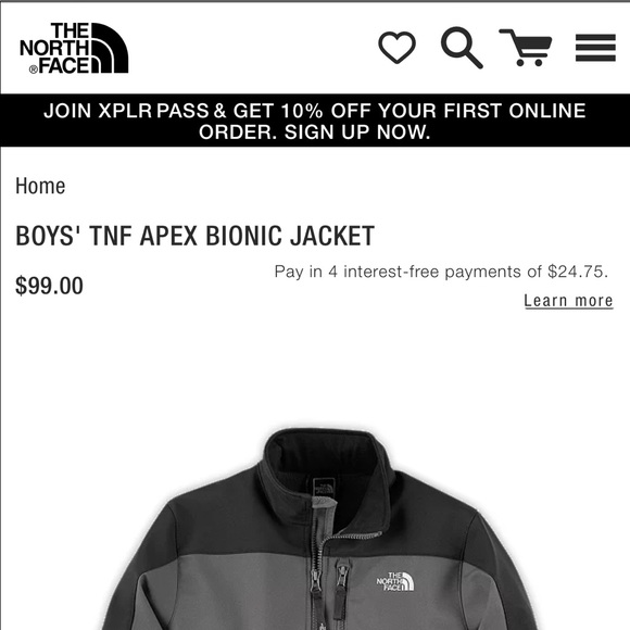 The North Face TNF APEX Jacket - Picture 7 of 8